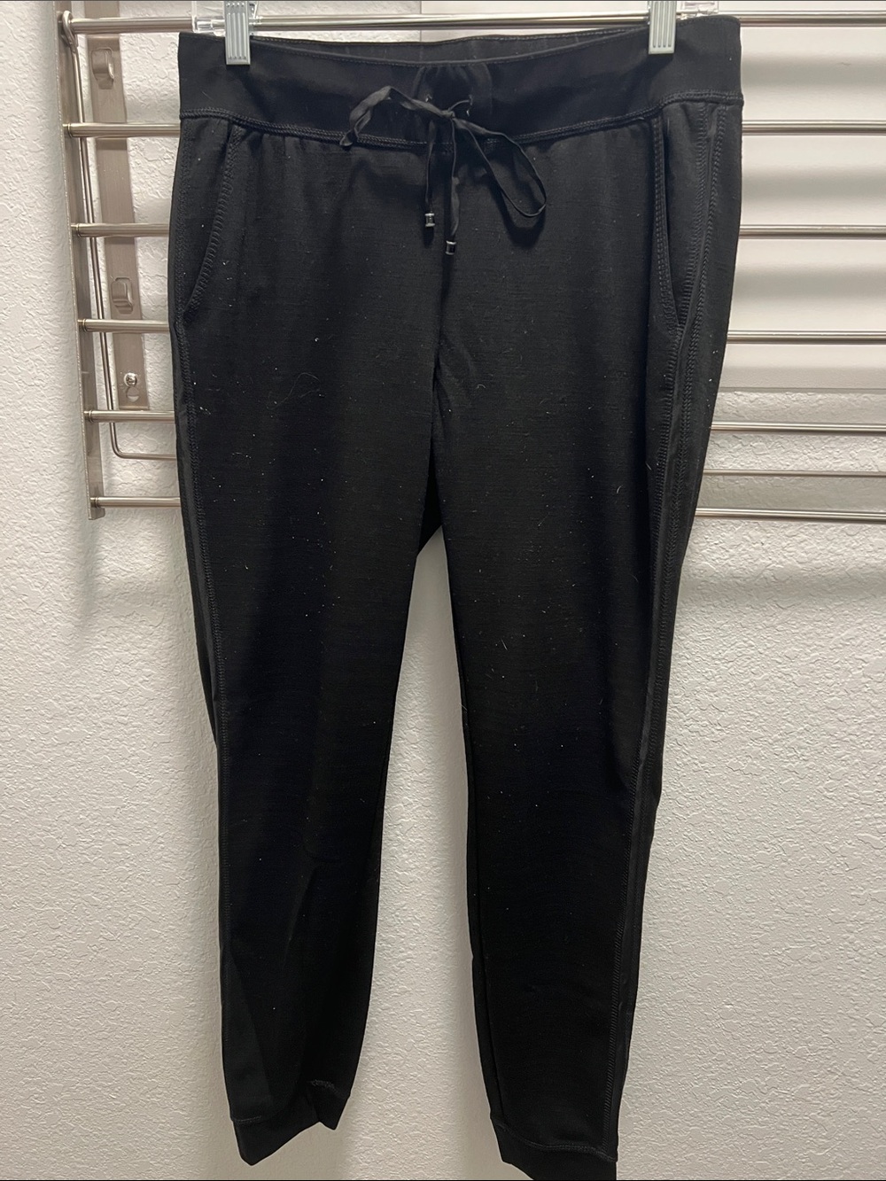 White House Black Market Black Drawstring Jogger Pants